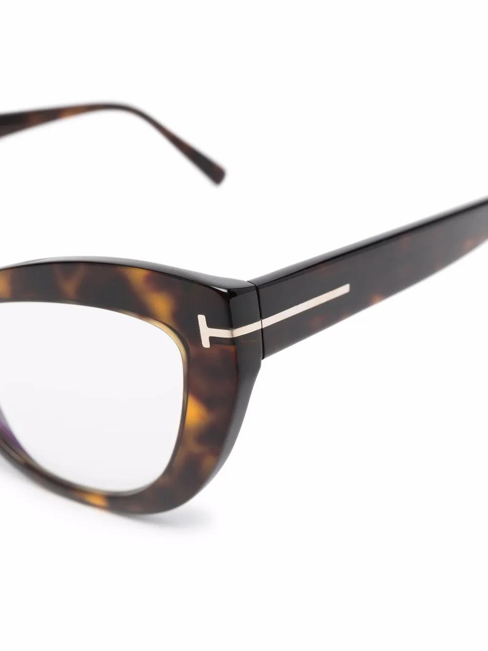 фото Tom ford eyewear очки в оправе 'кошачий глаз' черепаховой расцветки