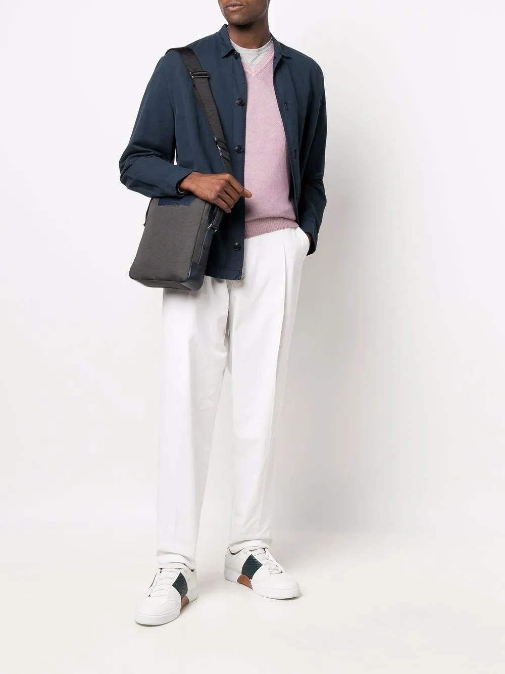 фото Paul smith сумка-мессенджер с тисненым логотипом