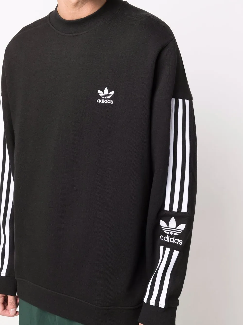 фото Adidas толстовка с принтом trefoil