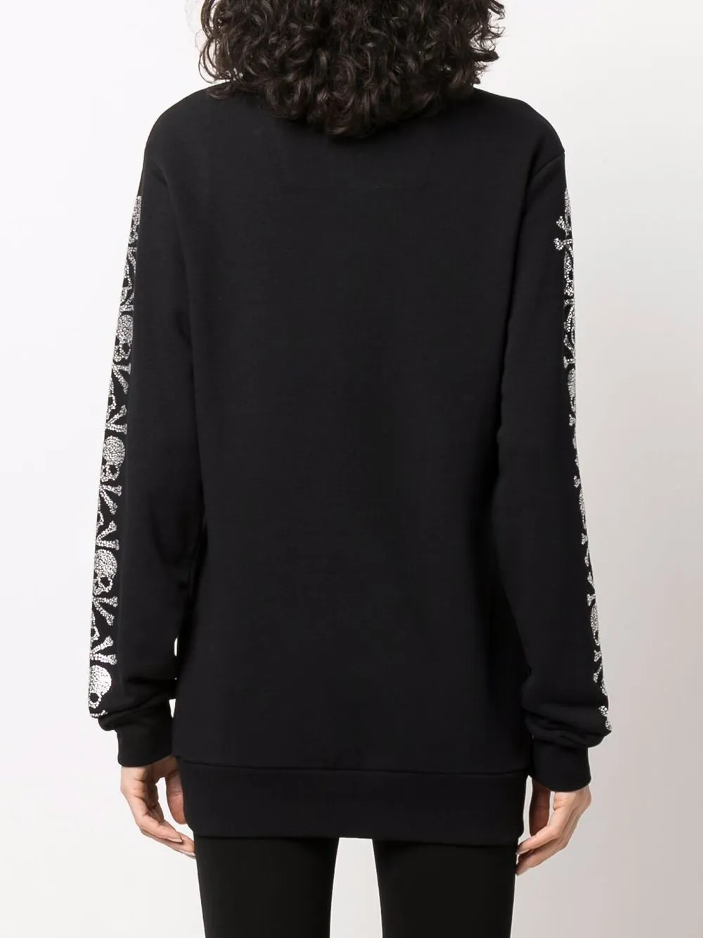 фото Philipp plein толстовка с декором skull из кристаллов