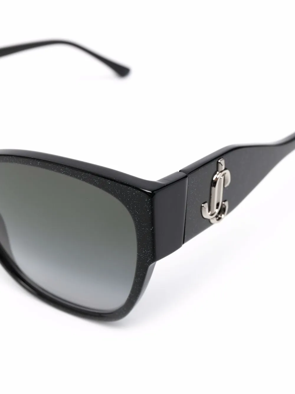 фото Jimmy choo eyewear солнцезащитные очки в массивной оправе