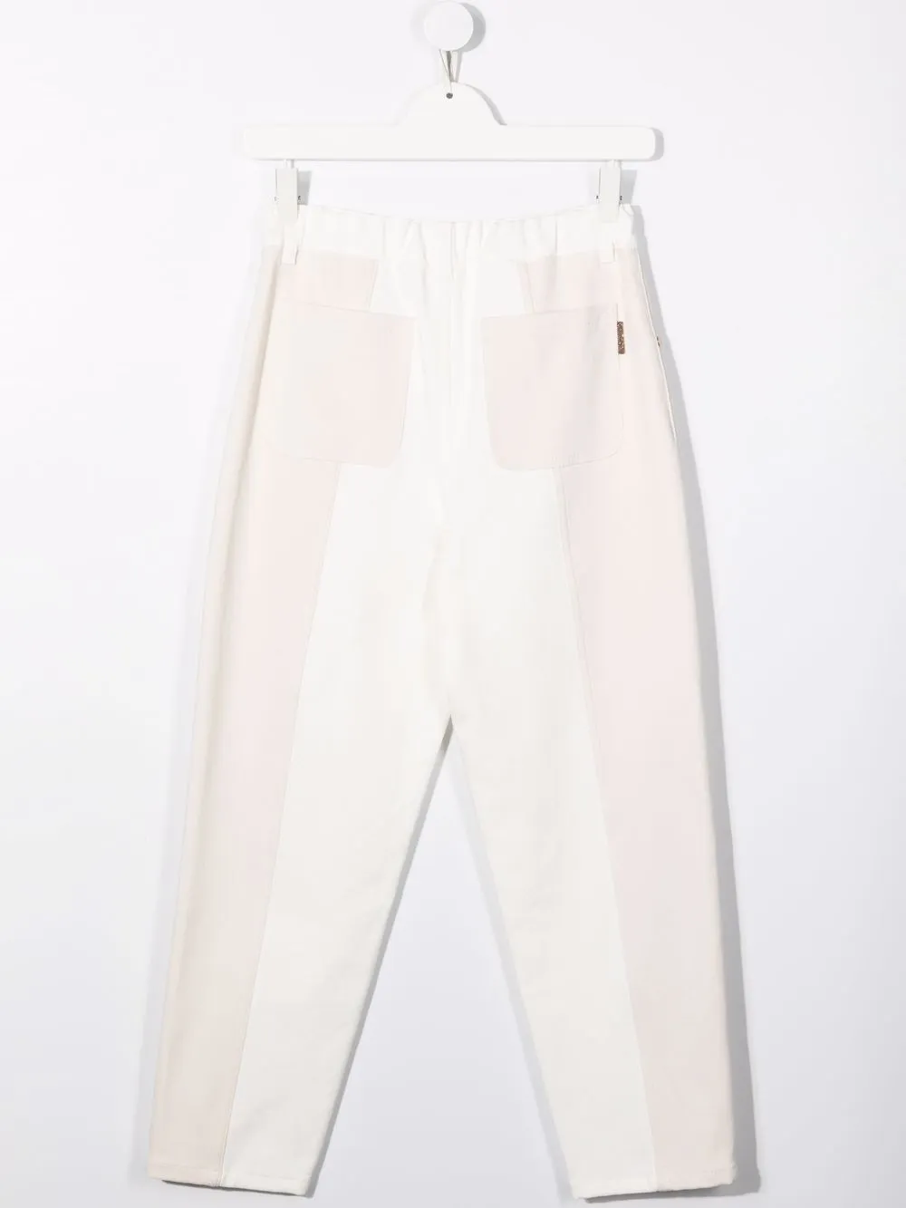 фото Brunello cucinelli kids брюки в двух тонах
