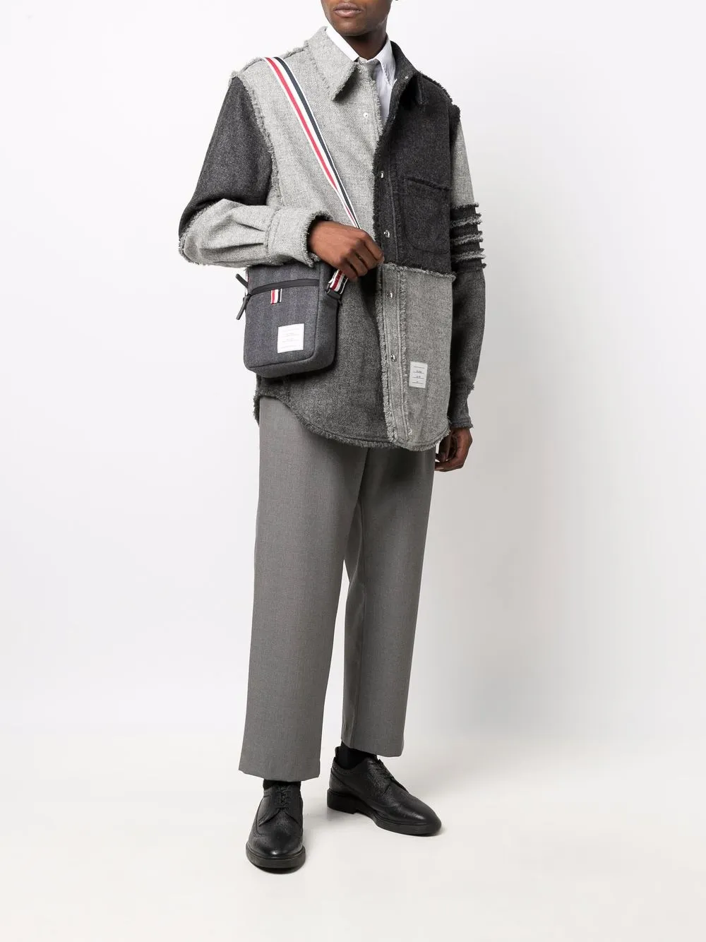 фото Thom browne сумка через плечо с полосками rwb