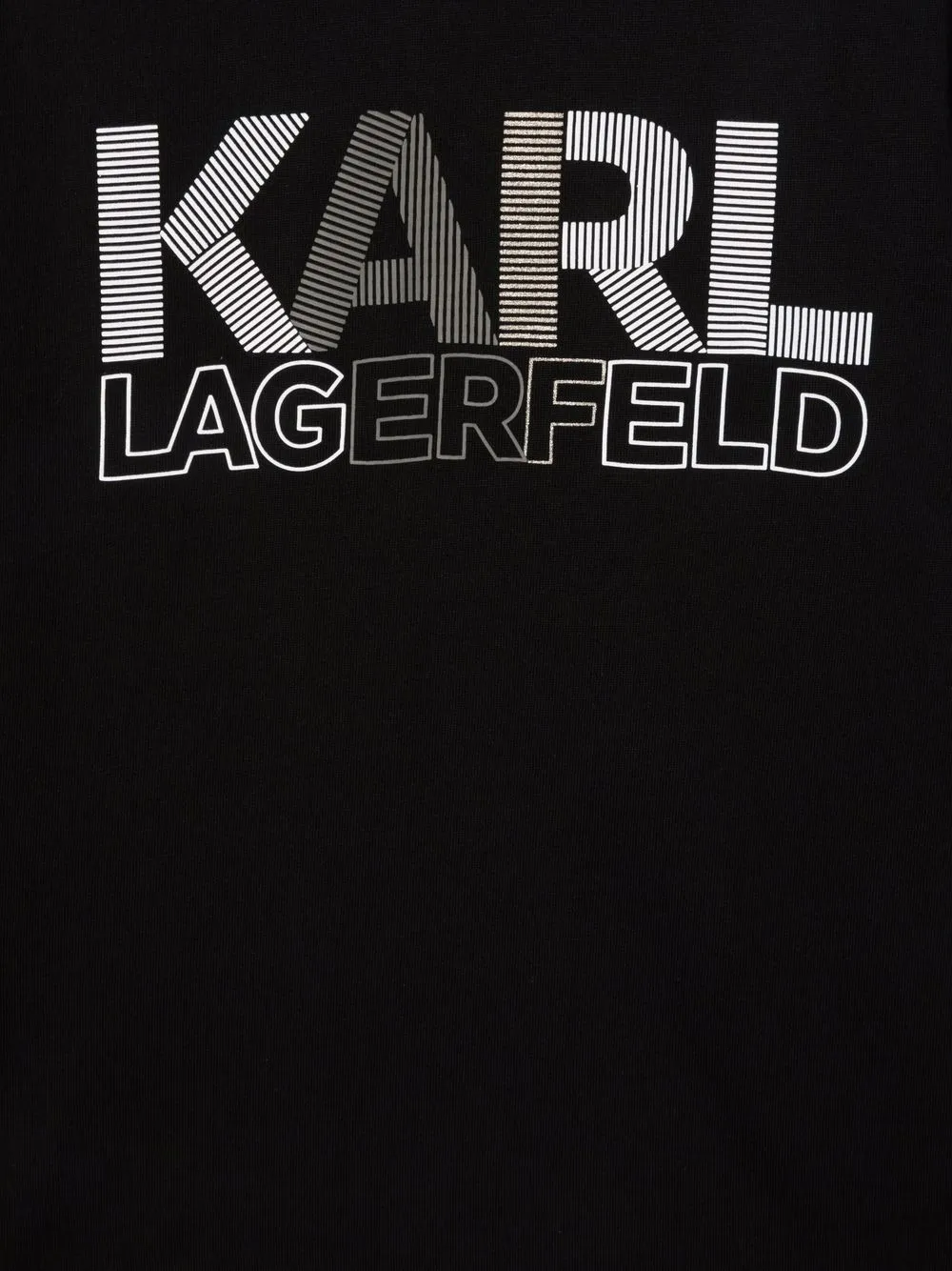 фото Karl lagerfeld kids футболка из органического хлопка с логотипом