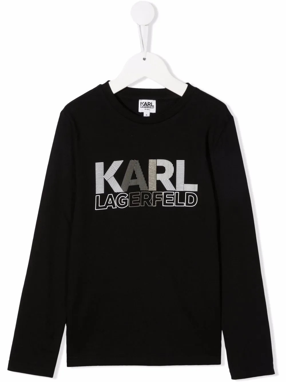 фото Karl lagerfeld kids футболка из органического хлопка с логотипом