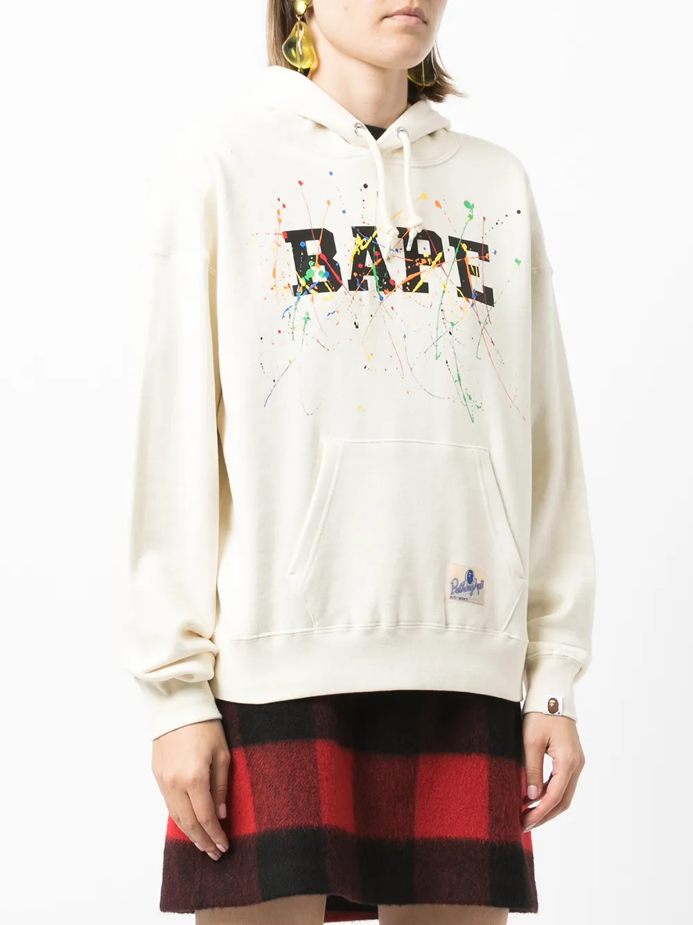 фото A bathing ape® худи с логотипом