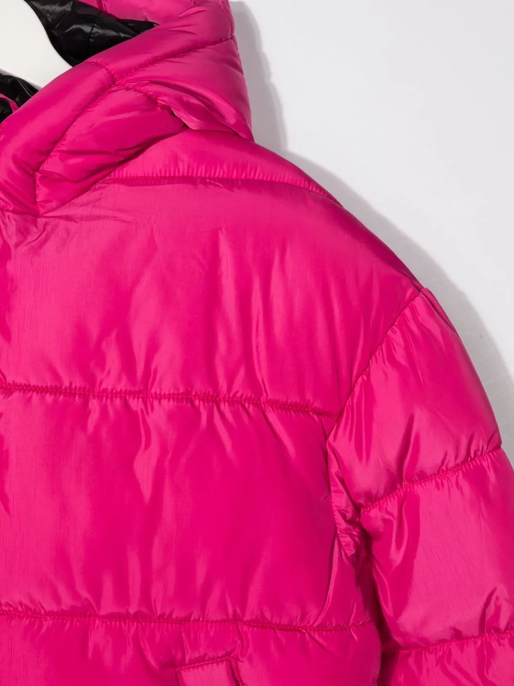фото Msgm kids пуховик с капюшоном