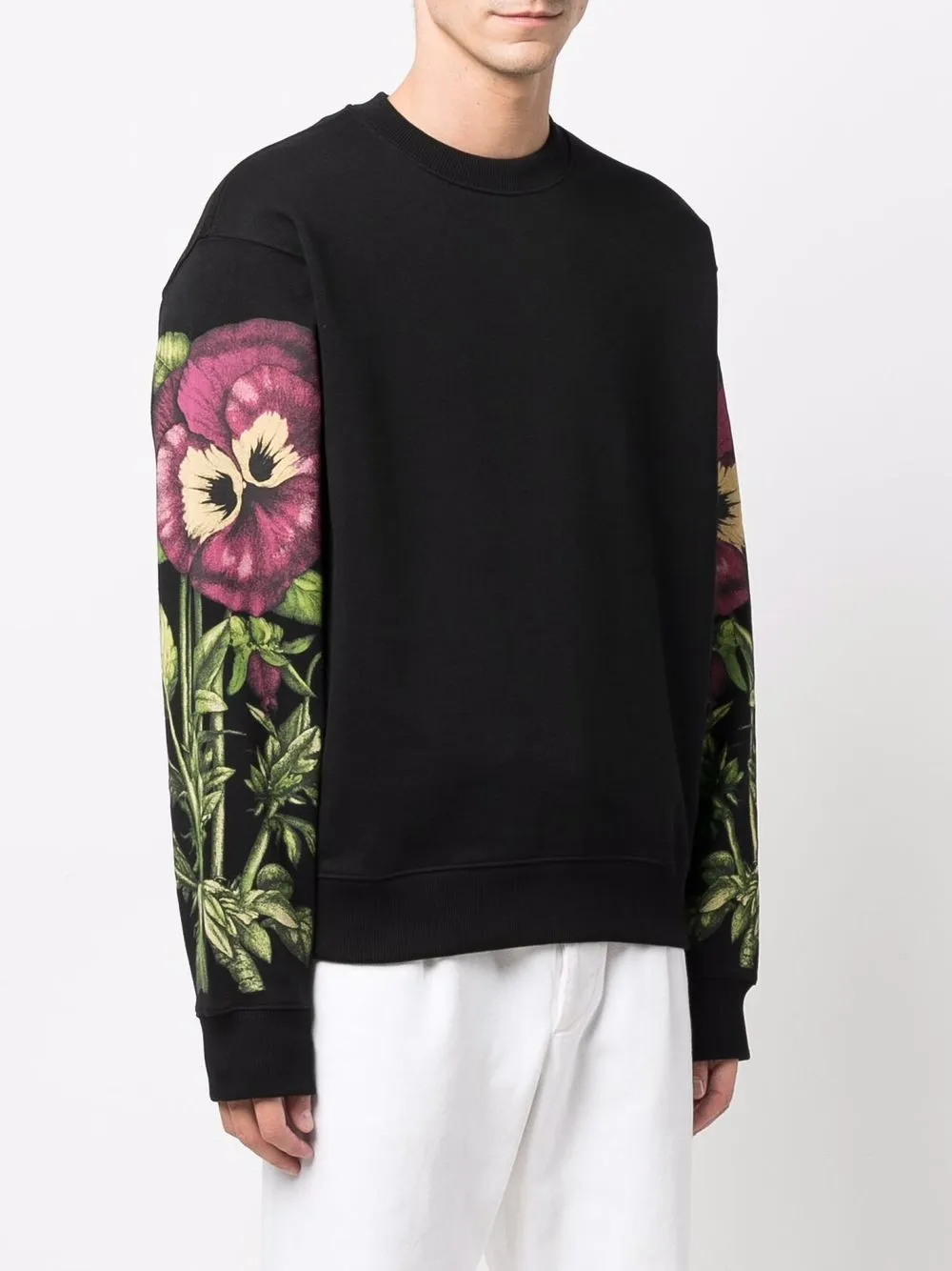 фото Kenzo толстовка с цветочным принтом