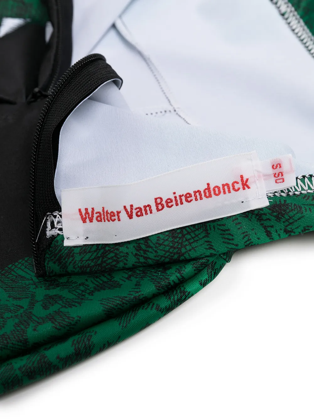 фото Walter van beirendonck балаклава stop monsters с графичным принтом