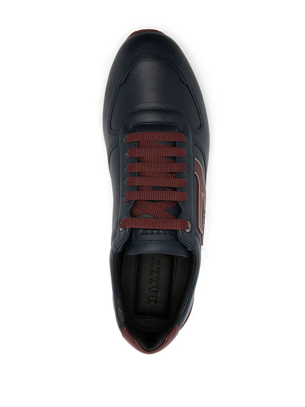 фото Bally кроссовки с тисненым логотипом