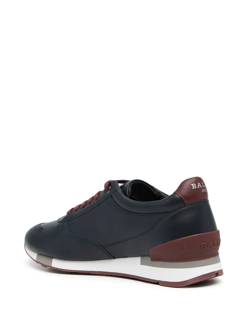 фото Bally кроссовки с тисненым логотипом