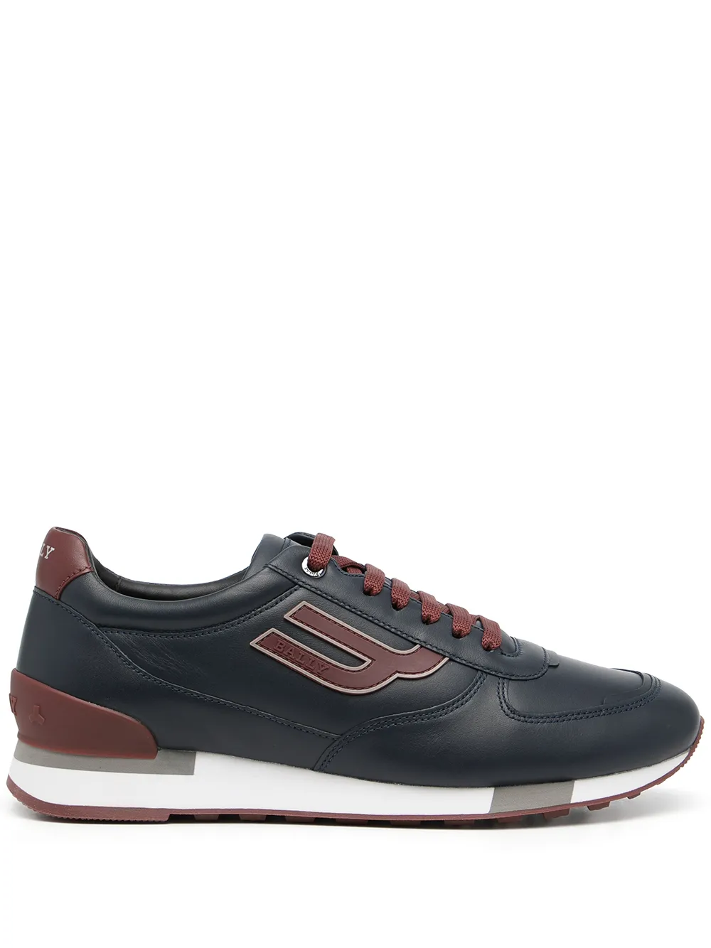 фото Bally кроссовки с тисненым логотипом