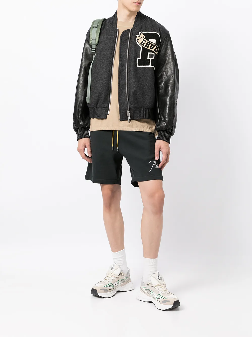 фото Rhude бомбер с логотипом