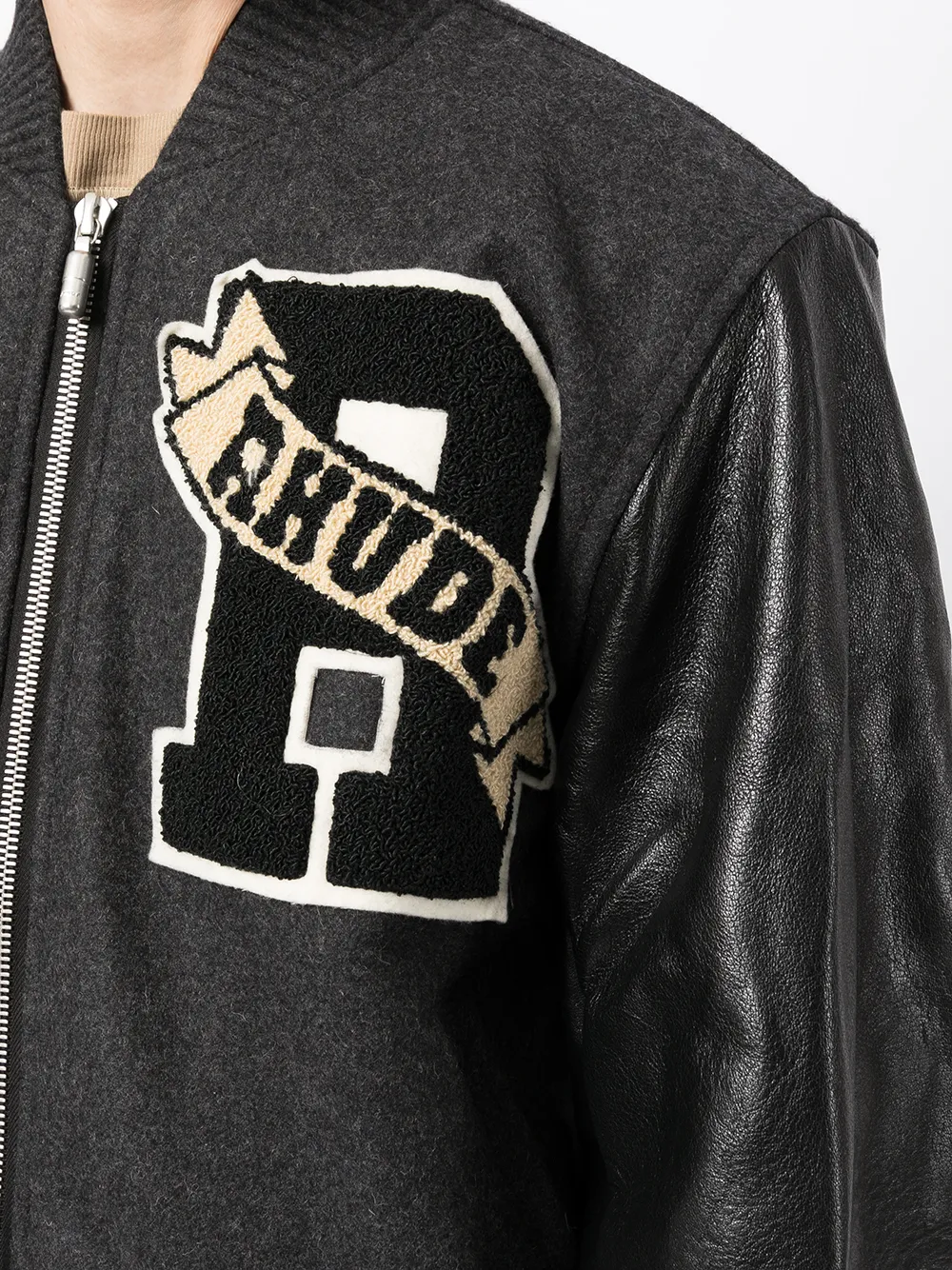 фото Rhude бомбер с логотипом