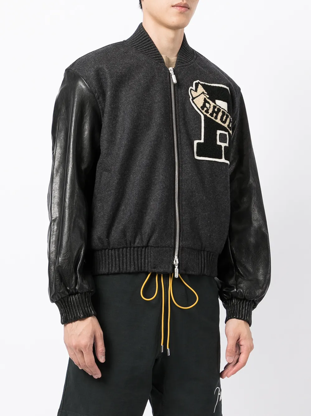фото Rhude бомбер с логотипом