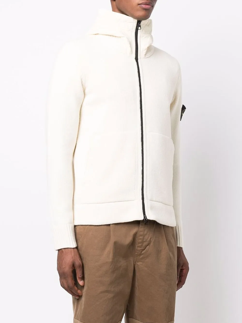 фото Stone island худи с нашивкой-логотипом