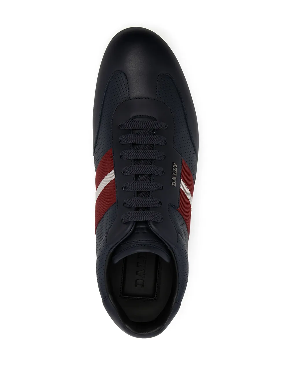 фото Bally кроссовки с полосками
