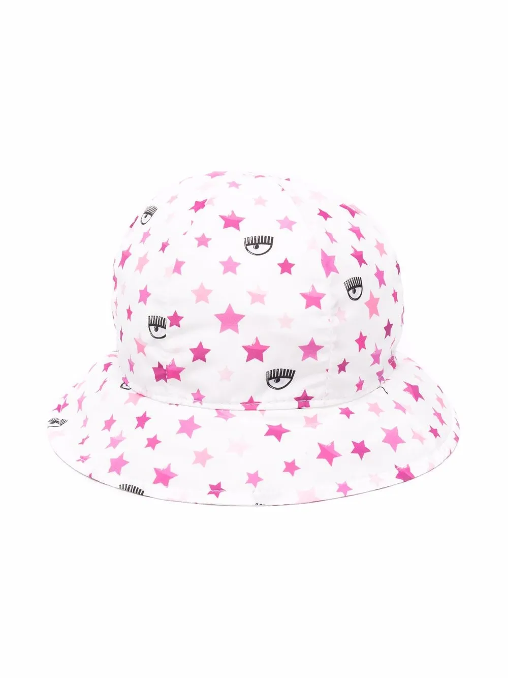 фото Chiara ferragni kids шляпа с принтом