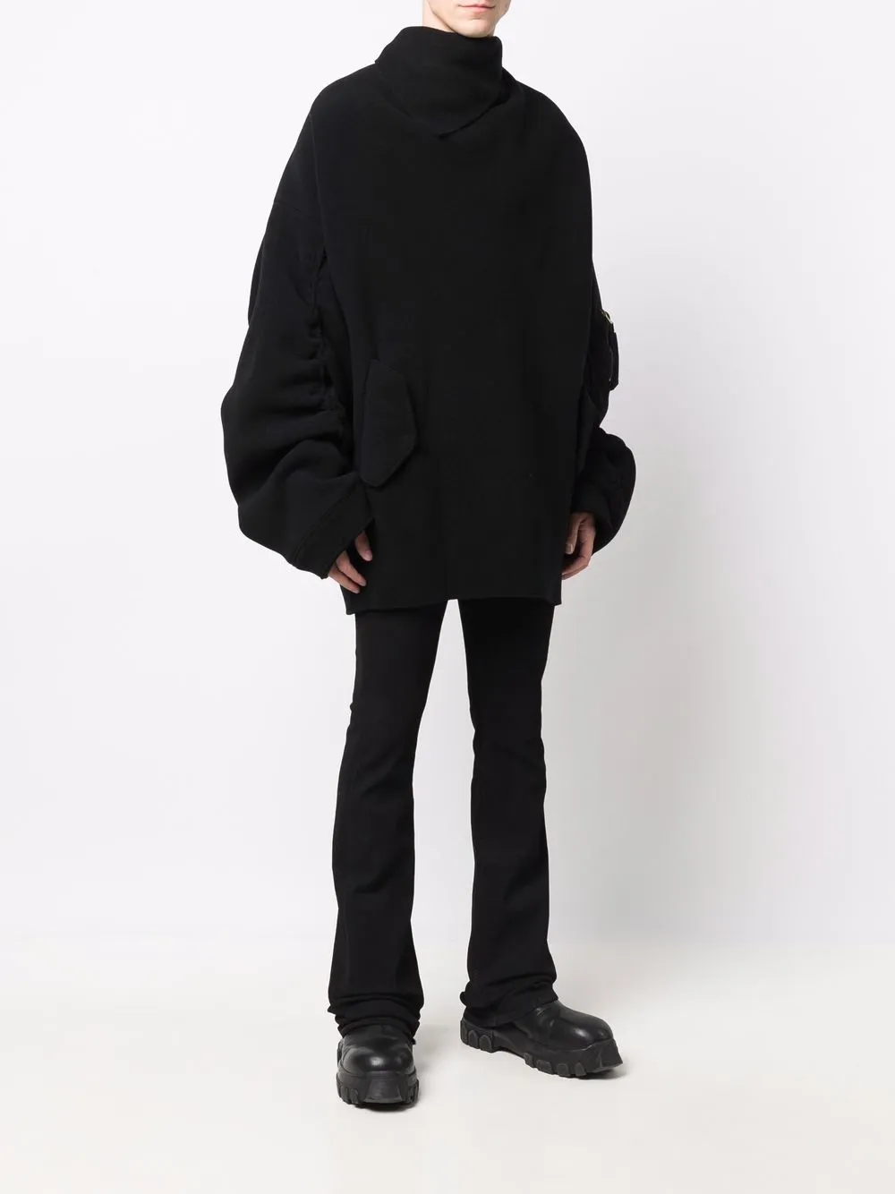 фото Raf simons пальто оверсайз