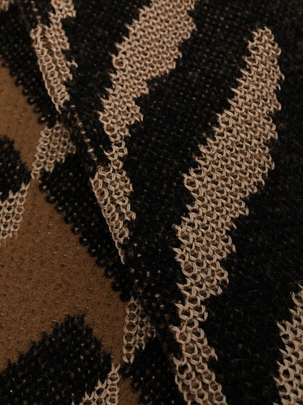фото Dvf diane von furstenberg шарф с зебровым принтом