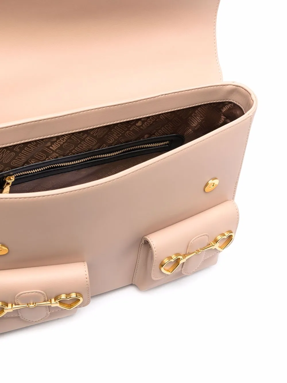 фото Love moschino сумка-тоут с пряжкой