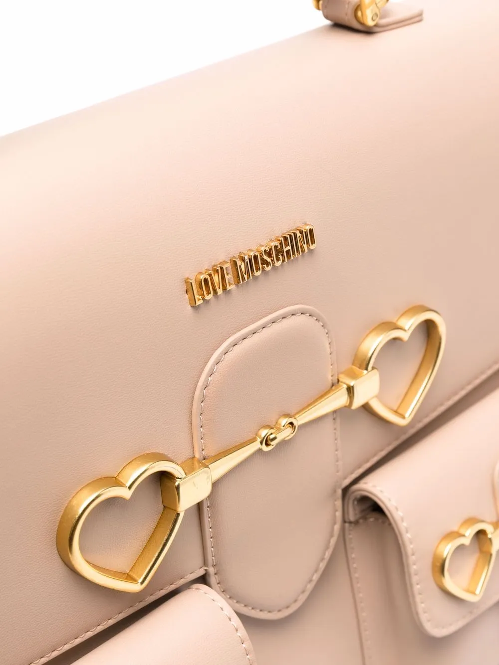 фото Love moschino сумка-тоут с пряжкой