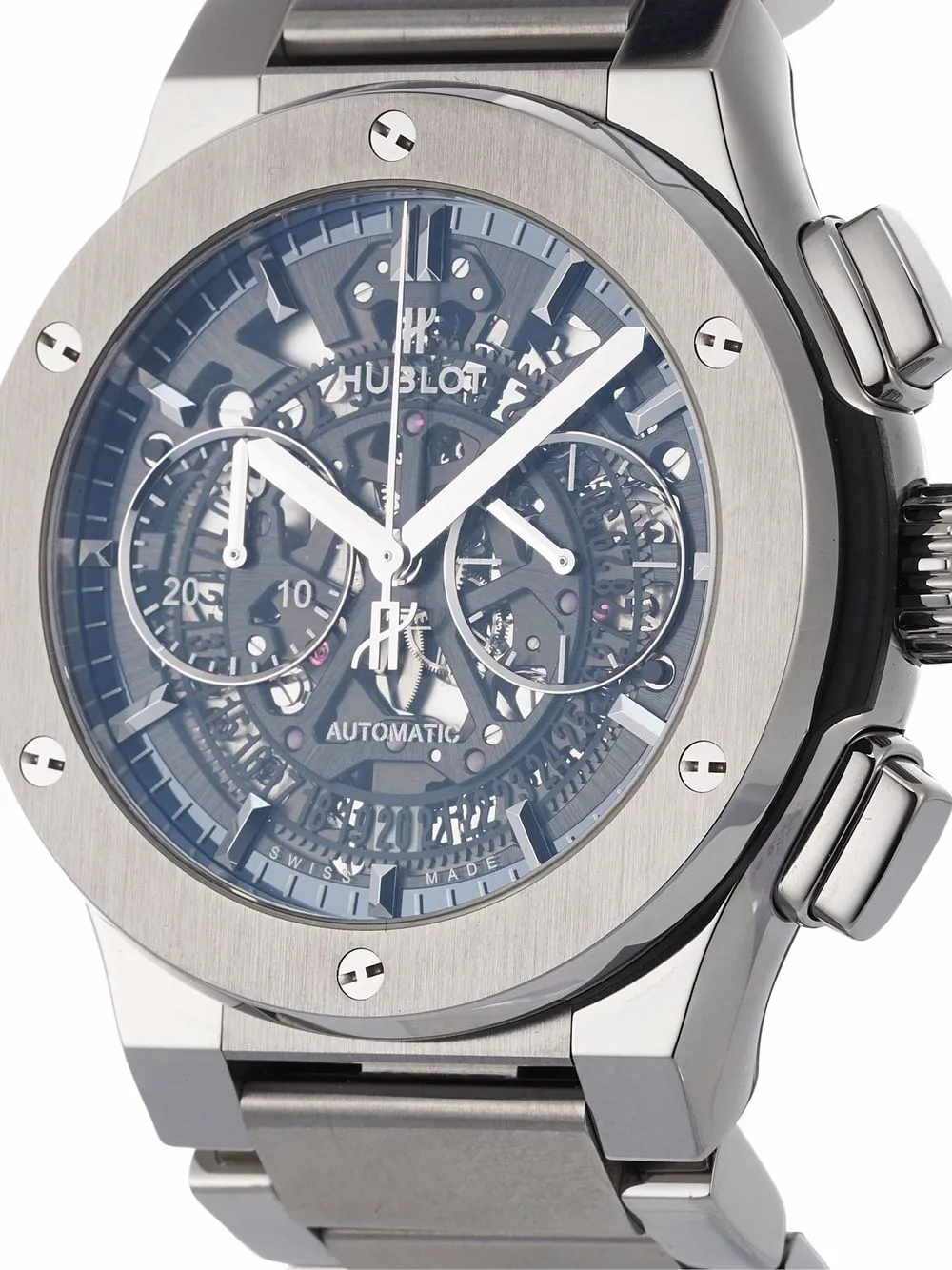 фото Hublot наручные часы classic fusion aerofusion pre-owned 45 мм 2021-го года