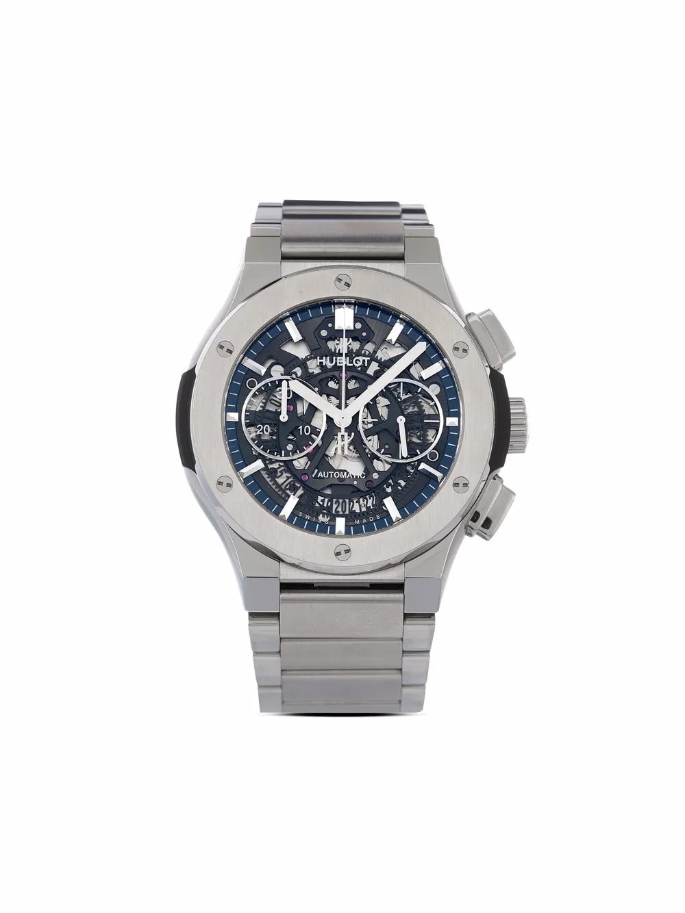 фото Hublot наручные часы classic fusion aerofusion pre-owned 45 мм 2021-го года