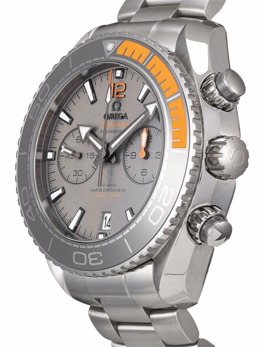 фото Omega наручные часы seamaster planet ocean 600m pre-owned 45.5 мм 2021-го года