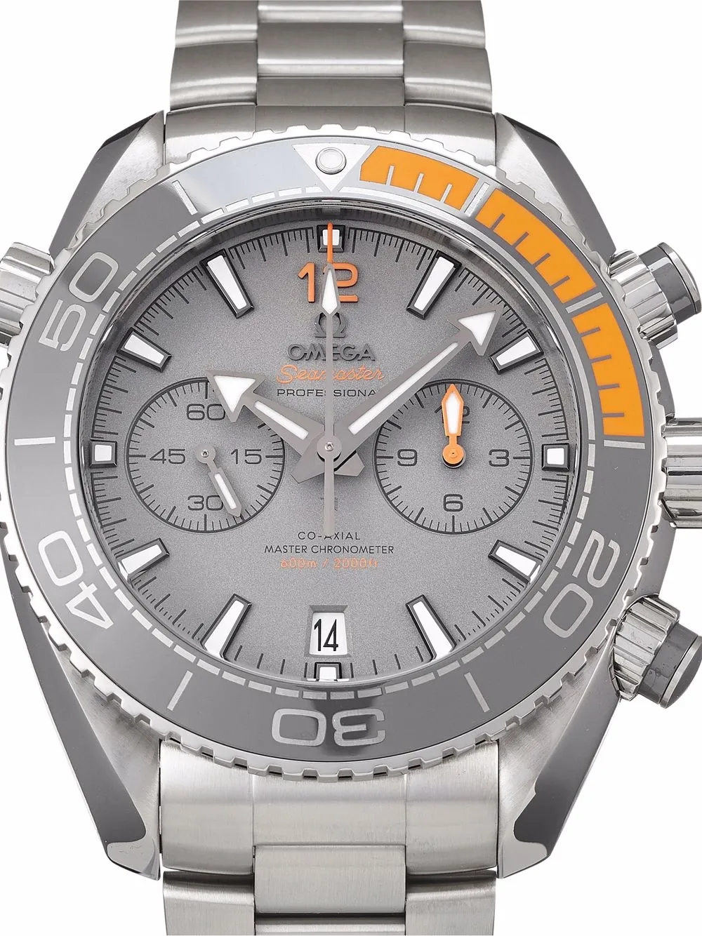 фото Omega наручные часы seamaster planet ocean 600m pre-owned 45.5 мм 2021-го года