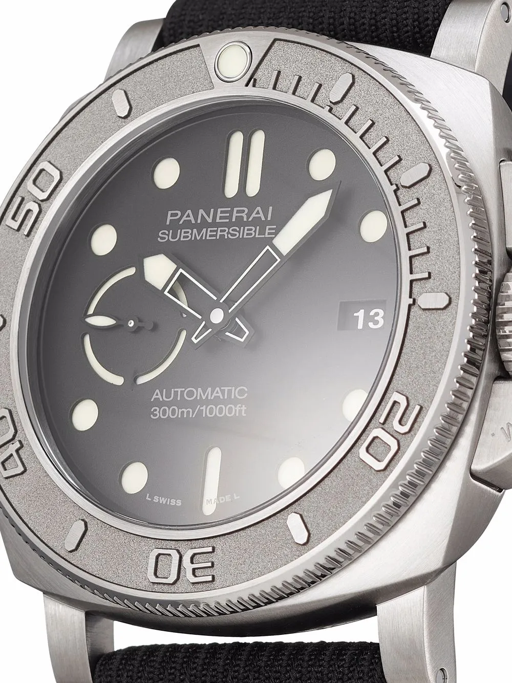 фото Panerai наручные часы submersible mike horn edition pre-owned 47 мм 2021-го года