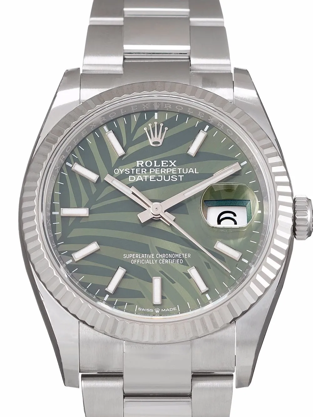 фото Rolex наручные часы datejust pre-owned 36 мм 2021-го года