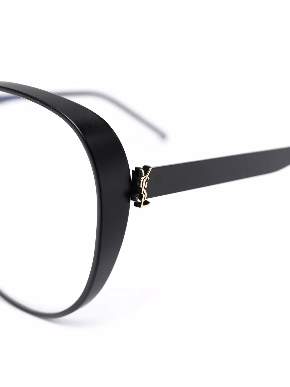 фото Saint laurent eyewear очки в круглой оправе
