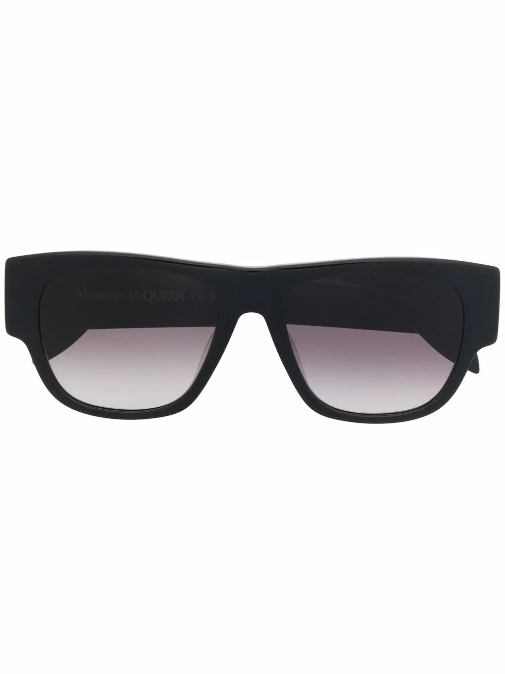 фото Alexander mcqueen eyewear солнцезащитные очки в квадратной оправе с логотипом