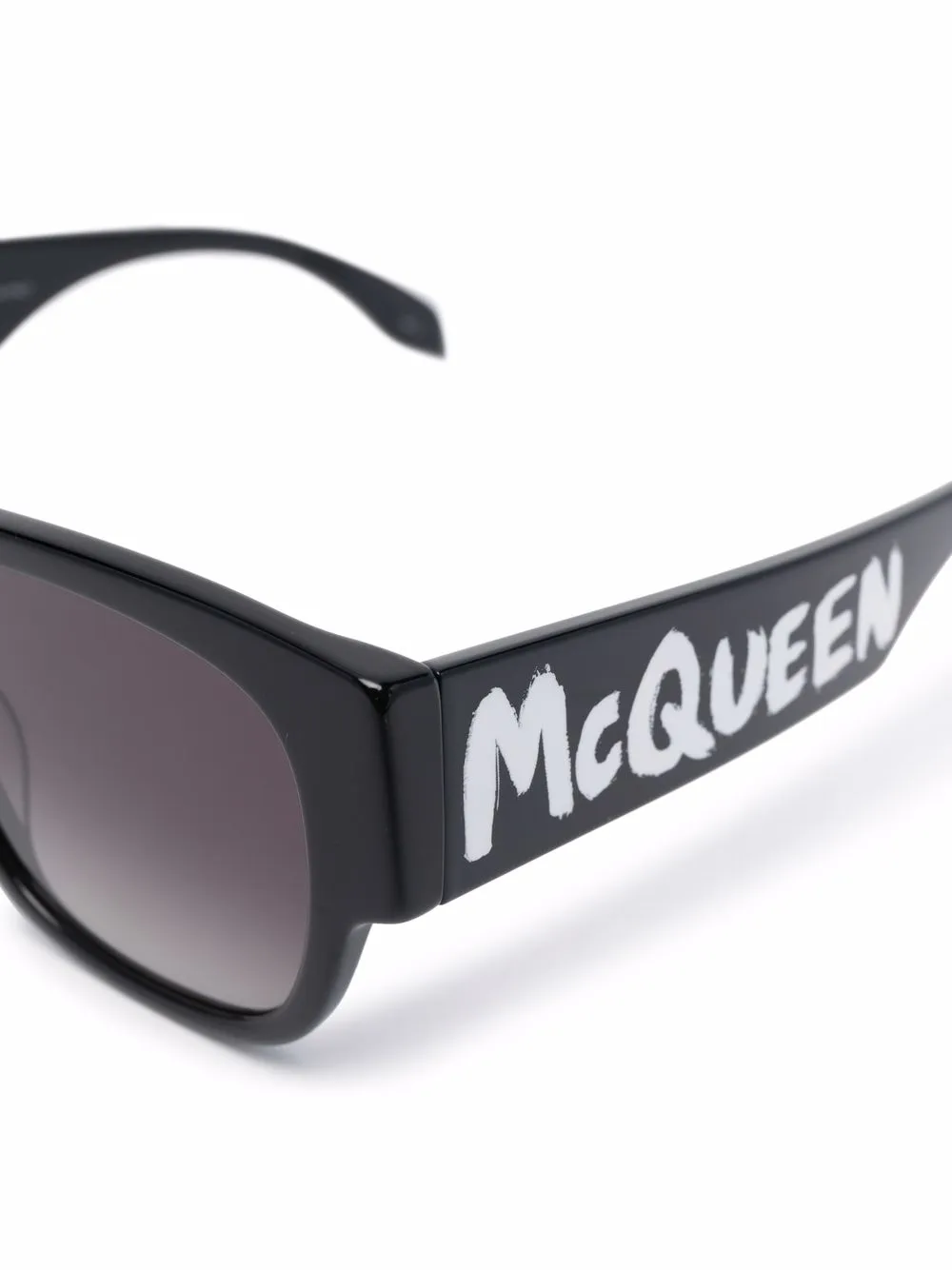 фото Alexander mcqueen eyewear солнцезащитные очки в квадратной оправе с логотипом