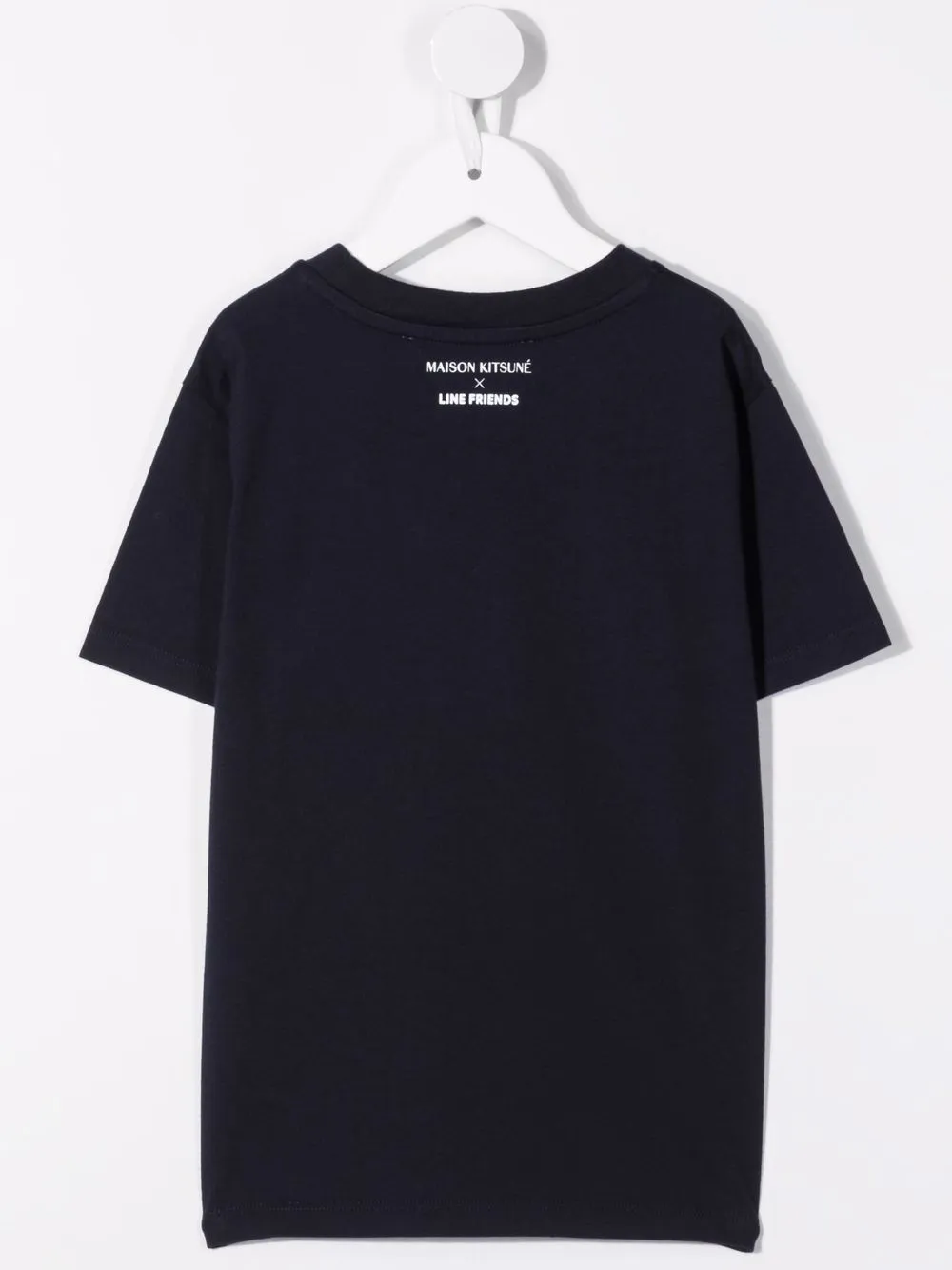 фото Maison kitsune kids футболка с графичным принтом