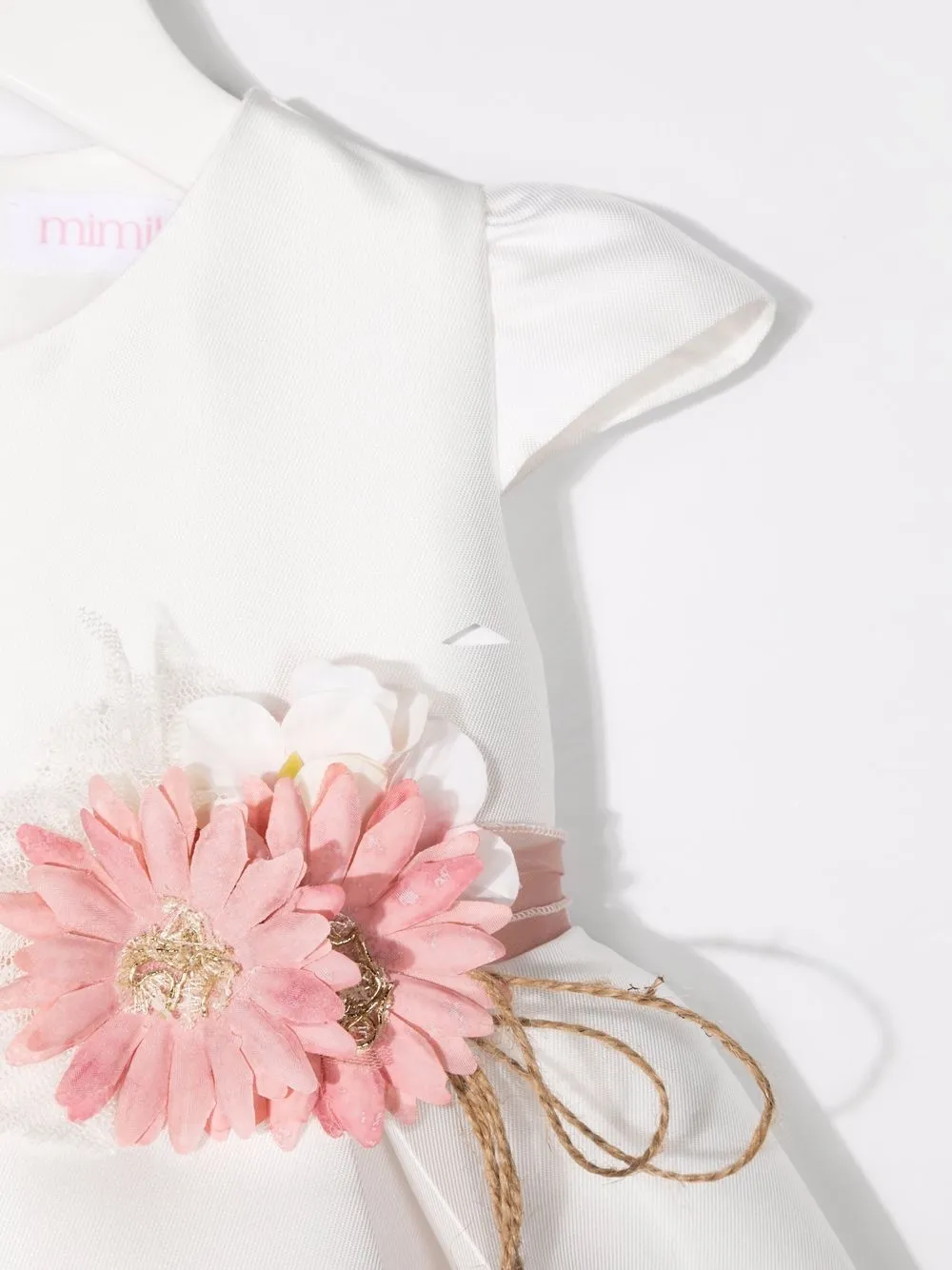 фото Mimilù платье с цветочным декором