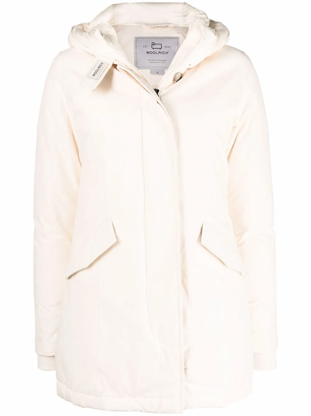 фото Woolrich парка с капюшоном