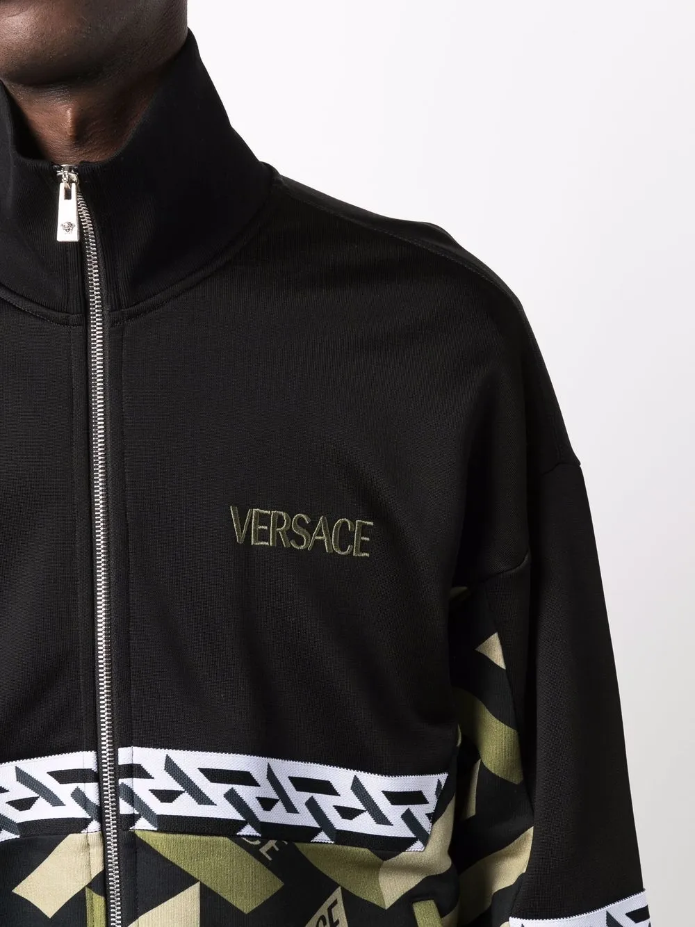 фото Versace толстовка с принтом la greca