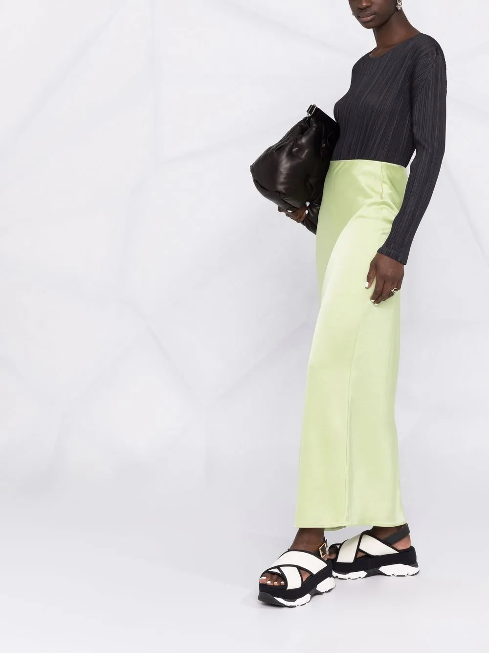 фото Pleats please issey miyake топ с плиссировкой
