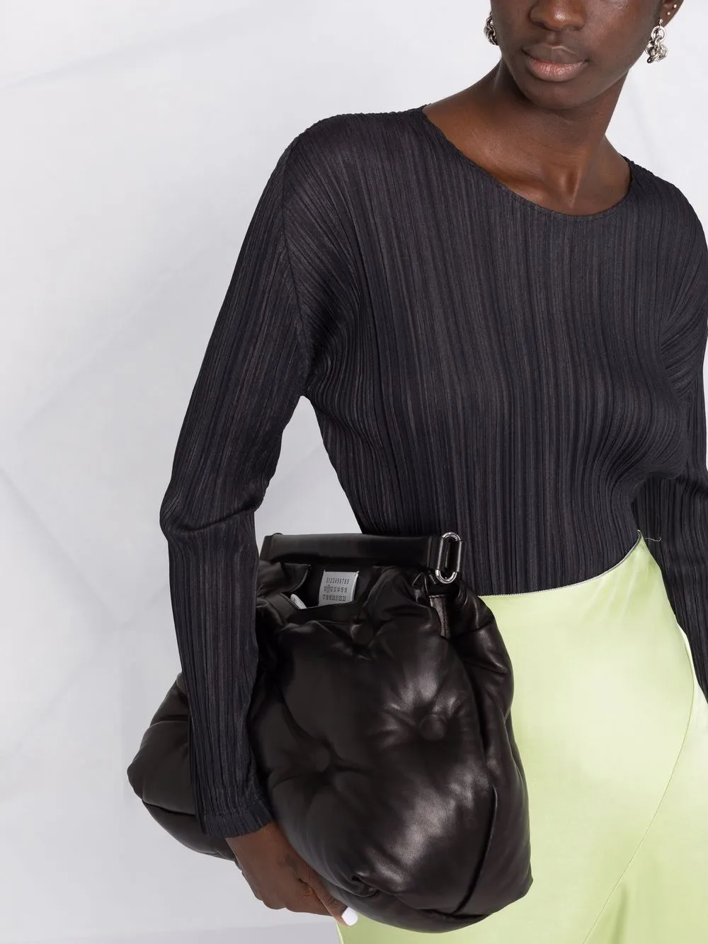 фото Pleats please issey miyake топ с плиссировкой