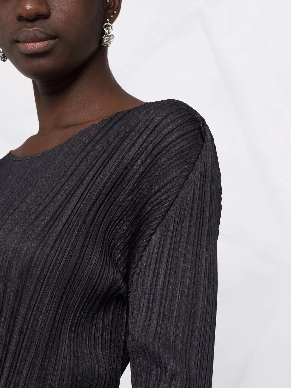 фото Pleats please issey miyake топ с плиссировкой