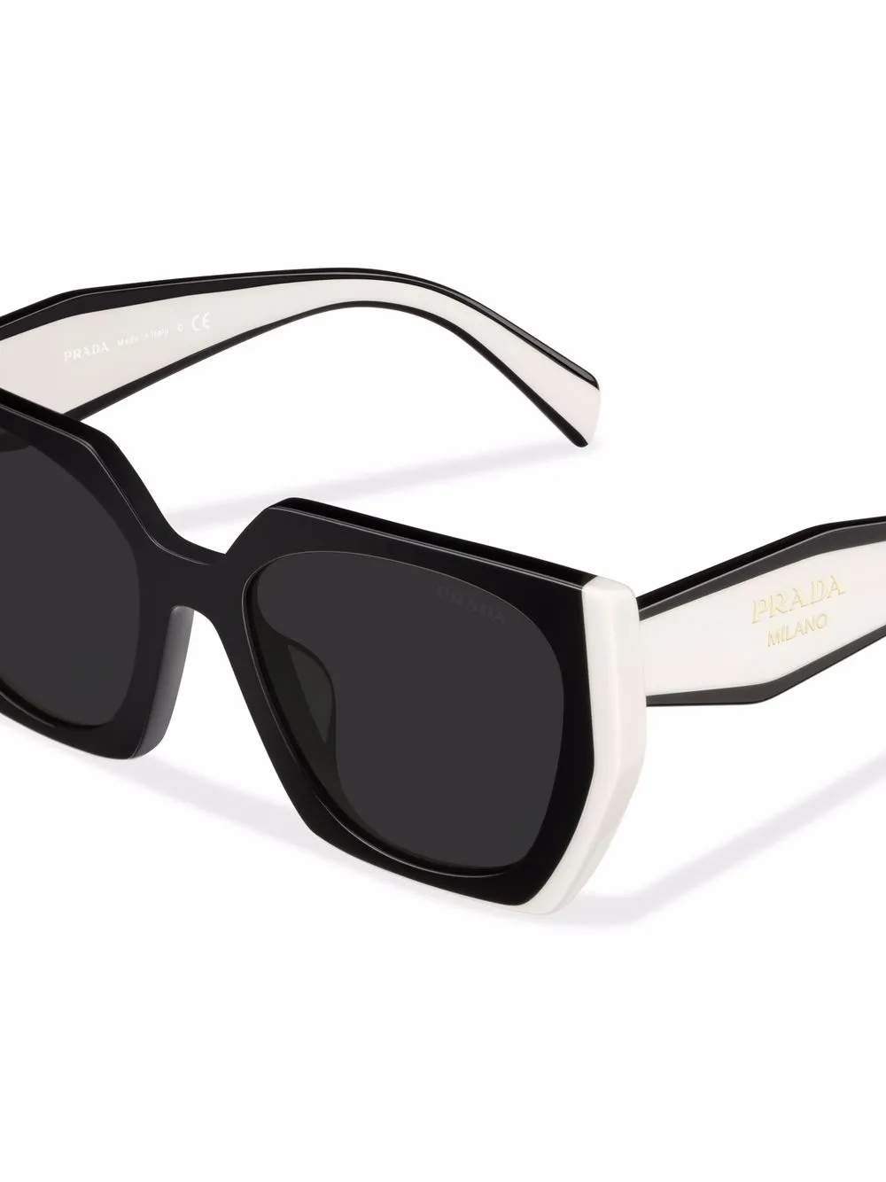 Prada Eyewear Collection Oversized Frame Sunglasses Farfetch