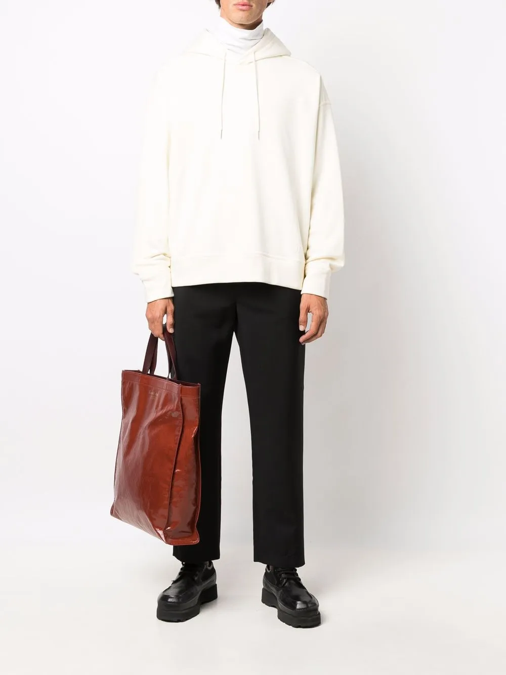 фото Jil sander худи с кулиской