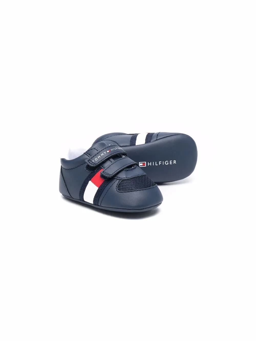 фото Tommy hilfiger junior кроссовки на липучках с логотипом