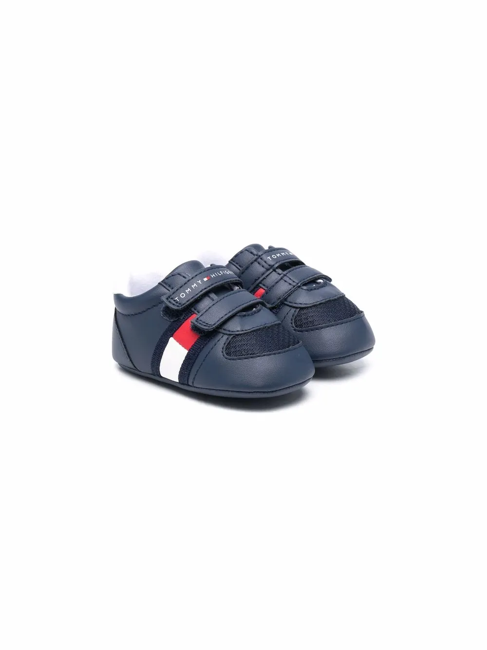 фото Tommy hilfiger junior кроссовки на липучках с логотипом