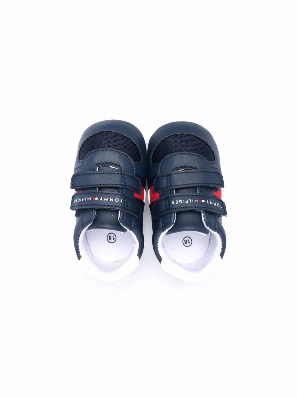 фото Tommy hilfiger junior кроссовки на липучках с логотипом