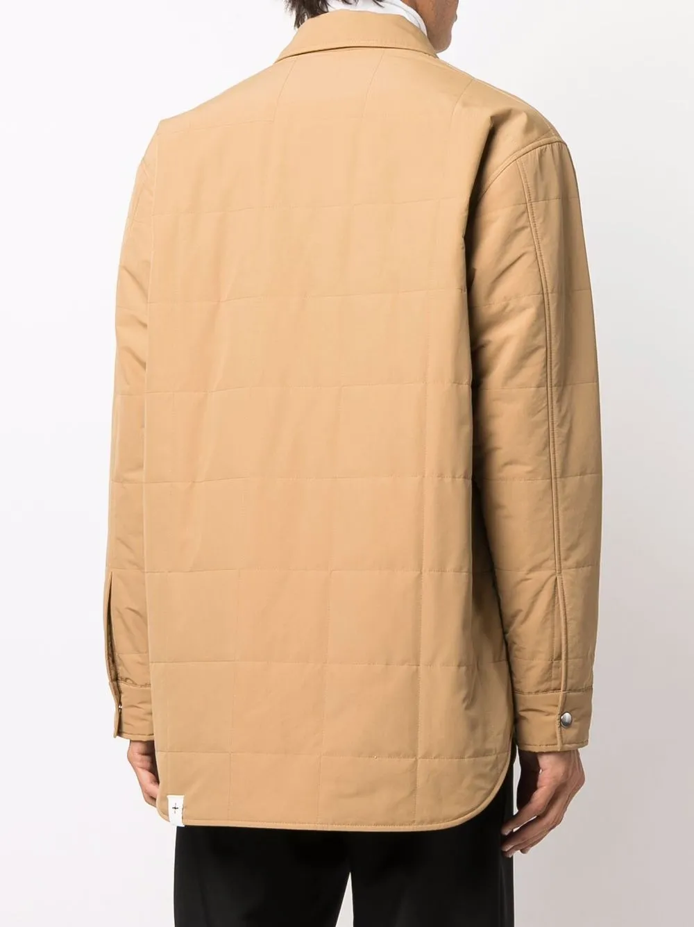 фото Jil sander стеганая куртка-рубашка