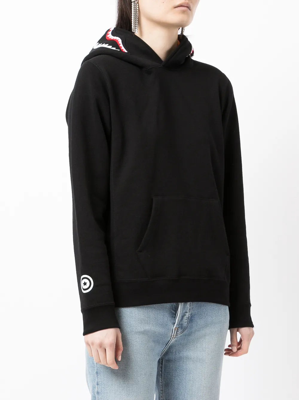 фото A bathing ape® худи с графичным принтом