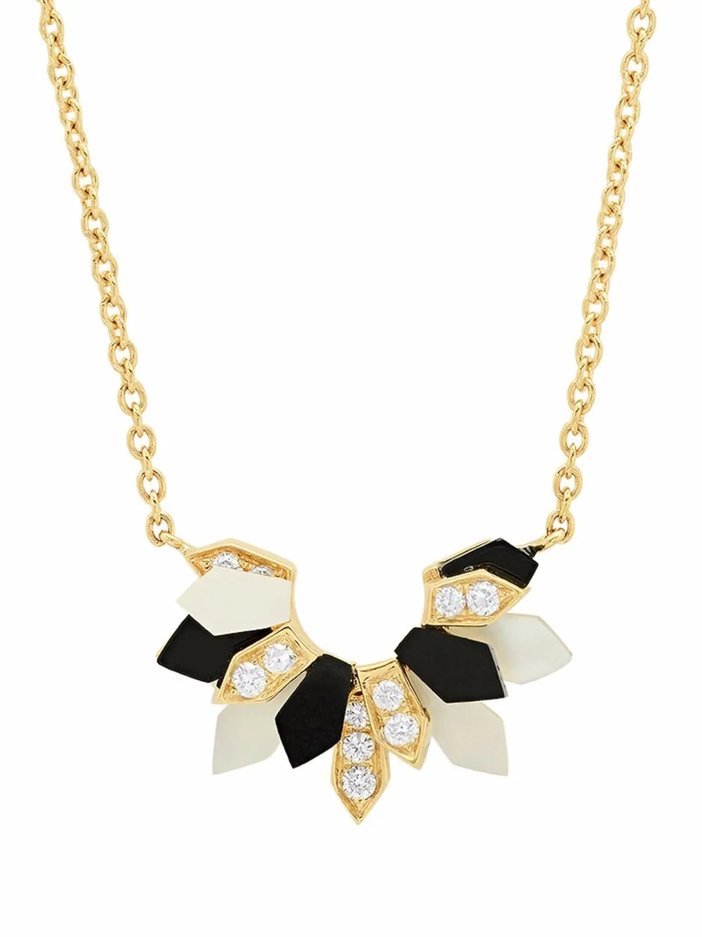 фото Colette подвеска penacho из желтого золота с бриллиантами